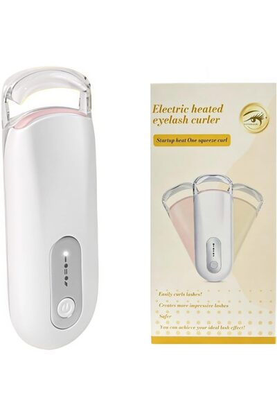 VENNERLI Portable Heated Eyelash Curler Electric Rechargeable Beauty Tool 2 H...
