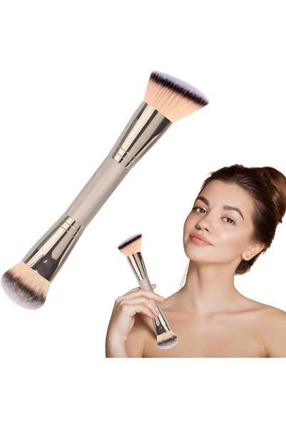 Yelajoy Blush Brush Contour Brush Foundation Brush for Liquid Makeup Double E...