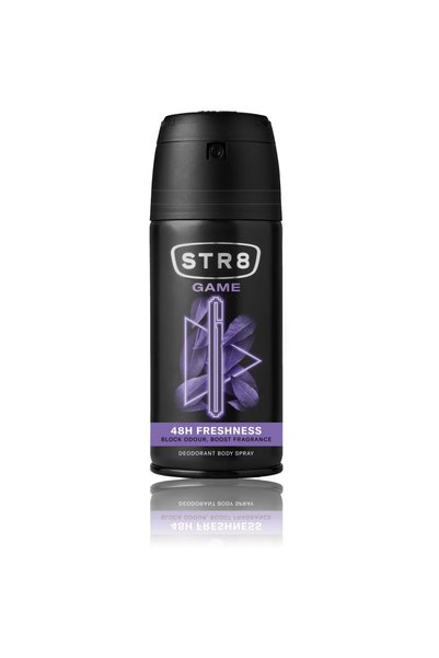 str8 Game Body Spray Deodorant, 48H, Men, 150 ml