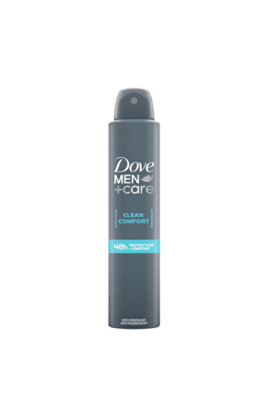 Dove Spray deodorant antiperspirant, Clean Comfort 48h pentru bărbați, 200 ml