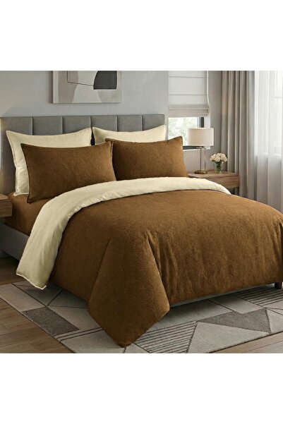 Rose Flory Microfiber Comforter Set, Fits 200x200 cm Double Size Bed, 7 Piece...