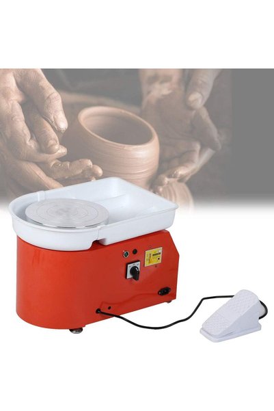 Generic عجلة الفخار السيراميك آلة تشكيل آلة 25 سنتيمتر عجلة الفخار الكهربائية...