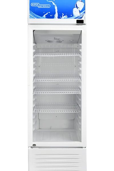Generic 8.6 cu/ft With Net 243 Liter Single Door Showcase Refrigerator with 4...