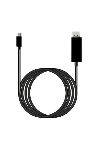 Google USB-C към DisplayPort аудио и видео кабел, 0.91м, Черен GA3C00043-A00