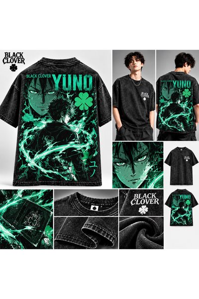 classy moda Μαύρο oversized φανελάκι με στρογγυλή λαιμόκοψη και τυπωμένο σχέδ...
