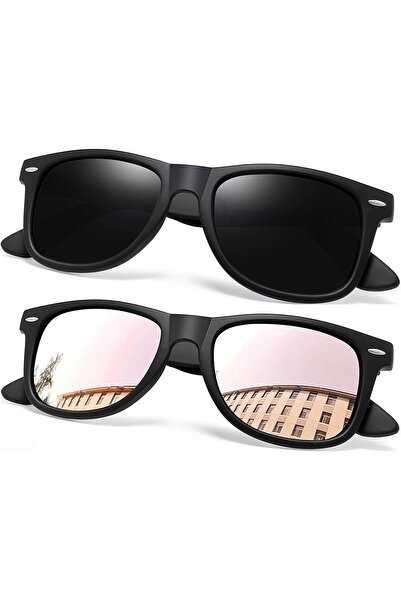 Generic Square Sunglasses Men Women Polarized UV400 Protection Sun Glasses