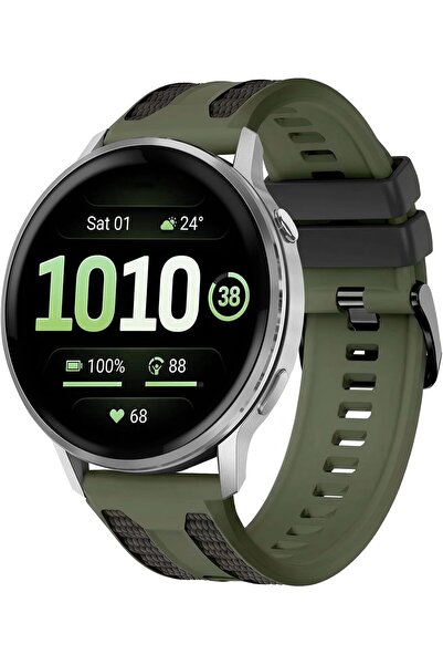 Generic 22mm Dual-color Strap Compatible with Huawei Watch GT 6 Strap 46mm，Ho...
