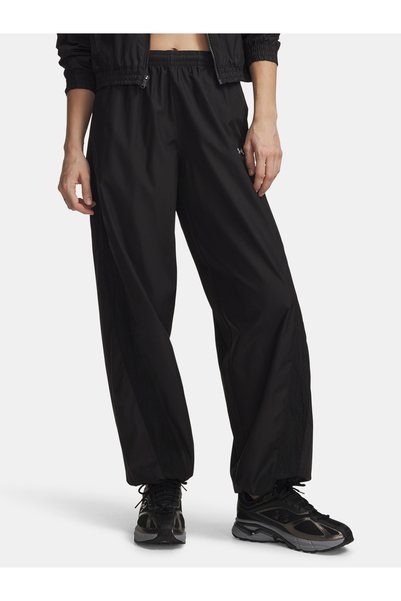 Under Armour Pantaloni țesuți Icon - Pantaloni sport de damă, Negru