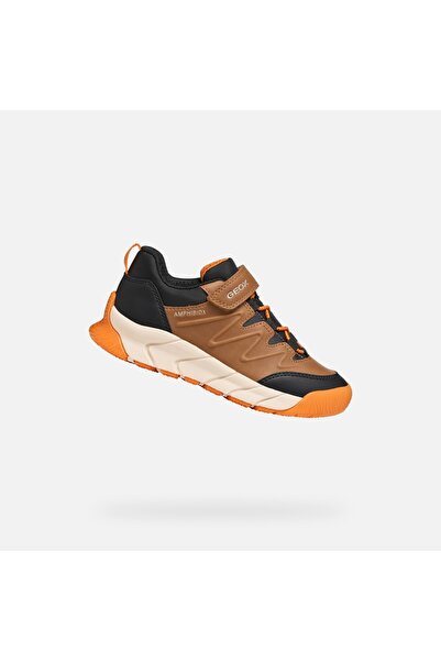 Geox Flexyper Pro B - Adidași pentru băieți, Maro