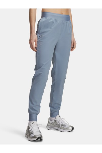 Under Armour Pantaloni sport de damă UA Rival Hi Rise Woven