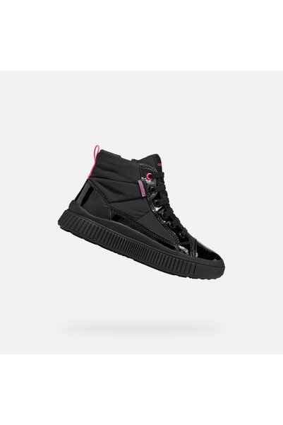 Geox Laquinny B AB - Adidași pentru fete, Negru