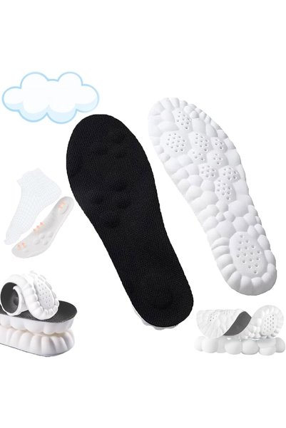 Arabest 4D Cloud Technology Super Soft Sports Insoles,Acupoint Massage and Ar...
