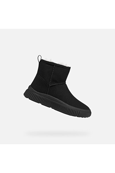 Geox Laquinny - Ghete de gleznă pentru fete, Negru # G016139