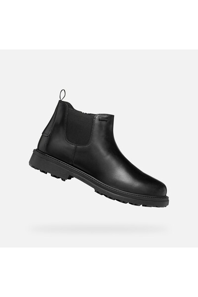 Geox Lagorai + Grip B A - Ghete bărbătești, Negru # G017121