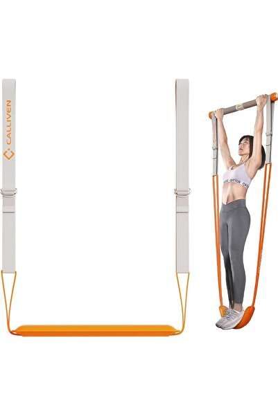 Arabest Adjustable Pull Up Assistance Bands with Foot Plate,Heavy Duty Resist...