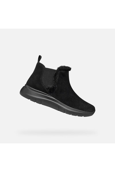 Geox Plummery - Botine de damă, negre