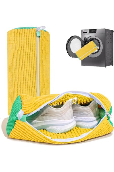 Arabest Shoe Washing Machine Bag for Washer & Dryer,2-Piece Reusable Sneaker ...