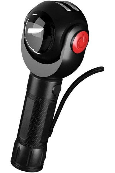 Arabest Strong LED Flashlight with 360° Rotating Head,7 Light Modes,Magnetic ...