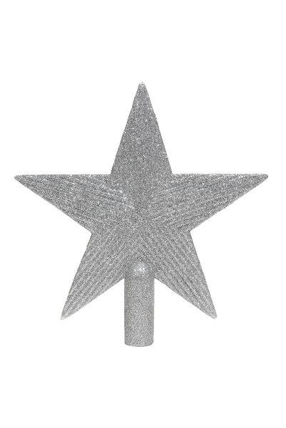 OEM Stea Brad Argintie 22 cm de Crăciun – Atmosferă Festivă pentru Casă