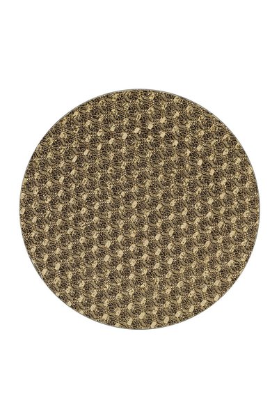 OEM Platou Rotund Decorativ Auriu Model Dantela din Plastic Ø33 cm – pentru M...
