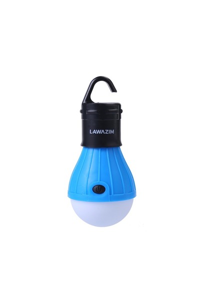 Lawazim LED Camping Lantern - Battery Powered Tent Light with Hanging Hook, 3...
