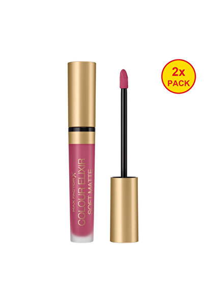 Max Factor 2x ΠΑΚΕΤΟ Έλιξιρ Χρώματος Απαλό Ματ 020 Παιώνια που ξεθωριάζει, 4 ml