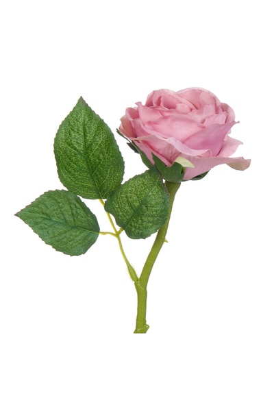 OEM Floare Artificială Trandafir Roz 30 cm – Decor Realist pentru Casă și Eve...