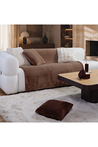 Nef Nef Homeware Nef-Nef Homeware Edinber Μπεζ Φανελένιο Πολυεστερικό Ριχτάρι...