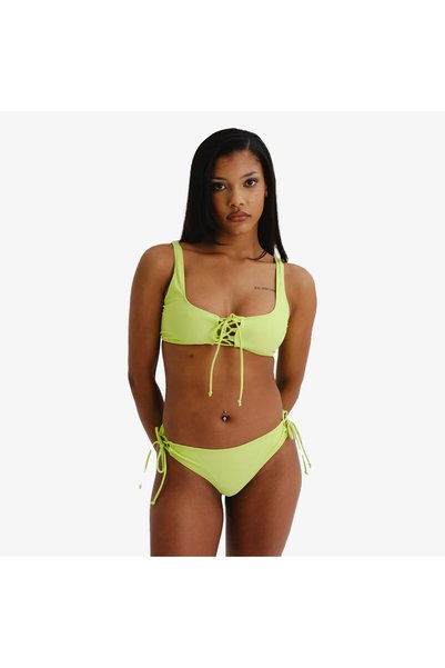 Juicy Couture SET BIKINI DIN LYCRA CU DETALII ÎNTRUNITE