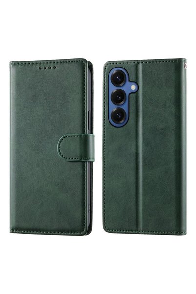 OEM Θήκη Πορτοφόλι με Βάση Στήριξης για Samsung Galaxy S26+ Plus - Πράσινο το...