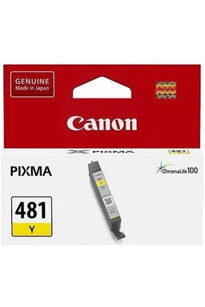 Canon حبر صور أصفر عالي الجودة CLI-481XL