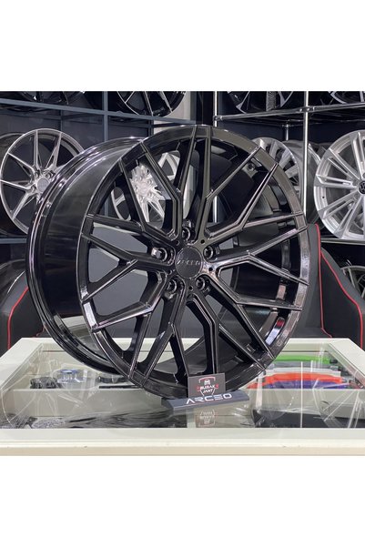 arceo 20 İNÇ 5X112 ÖN ARKA VALENCİA GLOSSY BLACK JANT MODELİ (4ADET)