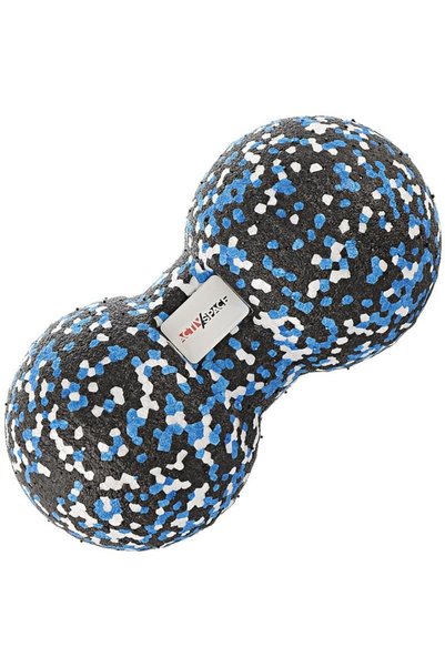 ACTIV SPACE Minge de masaj dublă epp 8x16 cm - douball Albastru