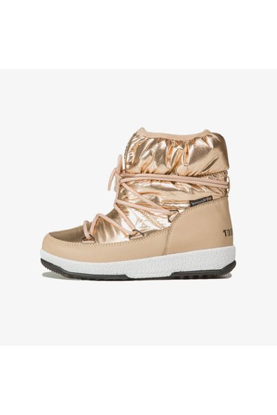 MOON BOOT GHETE JR GIRL LOW NYL ROSE GOLD 27-3