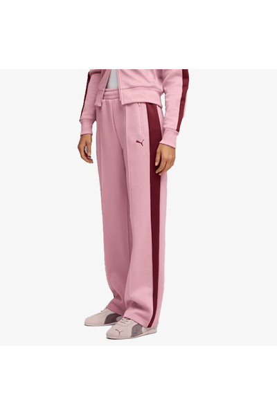 Puma Pantaloni de trening drepți T7 Always On pentru femei