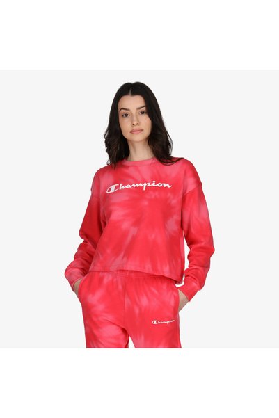 Champion Hanorac crop top cu guler rotund