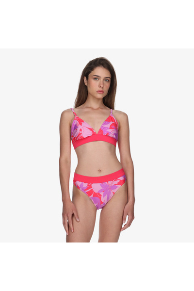 SPEEDO Set de damă din două piese, imprimat, cu bandă, tip triunghi