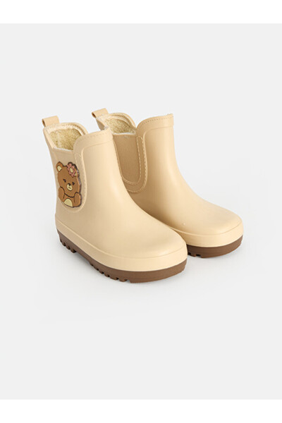 LC Waikiki Printed Elastic Girls' Boots