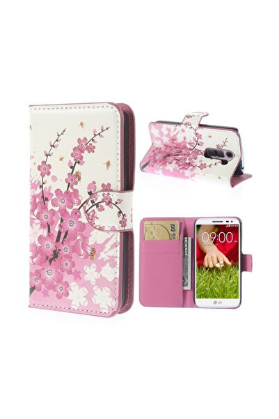 LG Carcasa in picioare, efect piele (FLIP, deschidere laterala, functie supor...