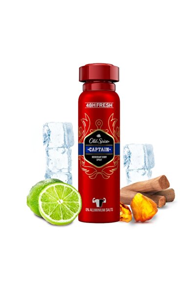 Old Spice Captain Deodorant Spray , 150 ml
