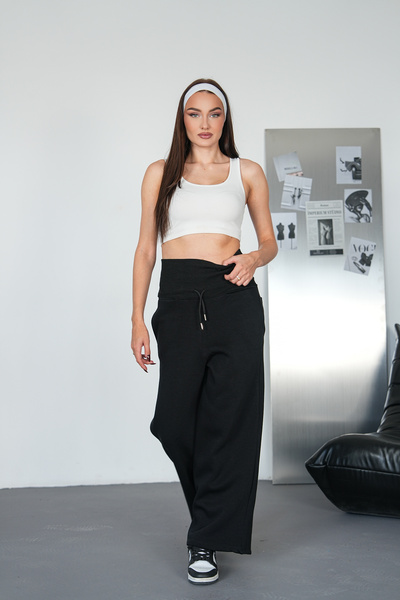 Mega Life Bel Crocheted Pants with Fold-Up Back Pocket and Three Straps
