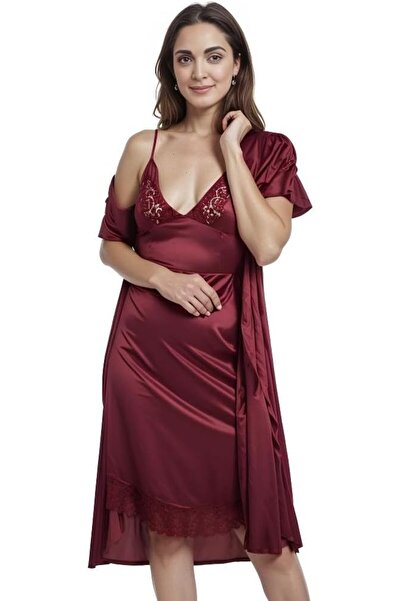 GENERAL PNAEONG 3 Pack Women's Cotton Nightgown Sleepwear Short Sleeves Shirt...