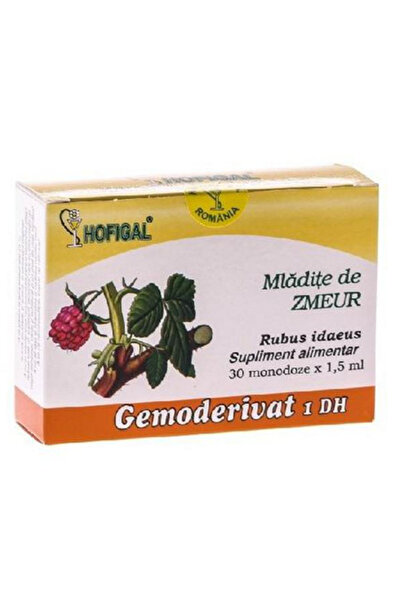 Hofigal Gemoderivat Zmeur Hofigal, 30 monodoze