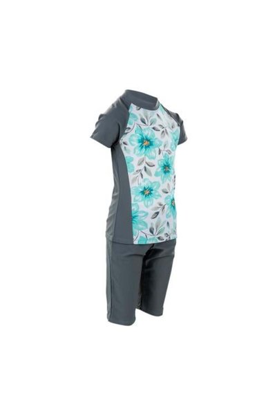 PATRİCK طقم تي شيرت وشورت سباحة للبنات من _ 6B316G