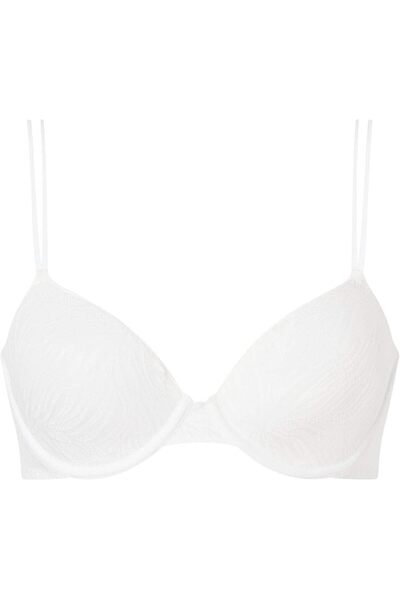 Calvin Klein Underwear حمالة صدر ديمي مبطنة خفيفًا للنساء من كالفن كلاين 000q...