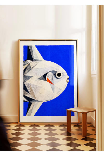 ARTHOUSECOLLECTIVE Колекция изкуство с животни - Декоративна илюстрация на ри...