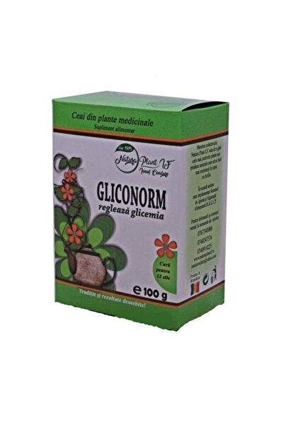 Natura Plant Ceai Gliconorm Poieni, 100g