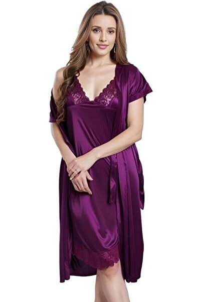 GENERAL PNAEONG 3 Pack Women's Cotton Nightgown Sleepwear Short Sleeves Shirt...