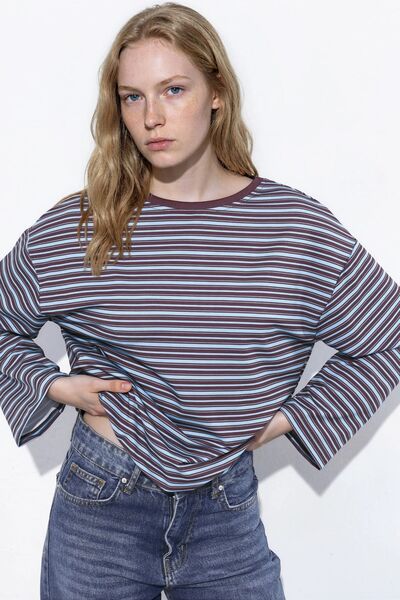 Hiccup Striped Long Sleeve T-Shirt