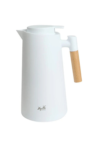 Karam Thermos Kettle 1000ml - White - SL-100D1